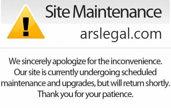 arslegal.com is down for maintenance, we apologize for the inconvenience. We will be back up shortly.